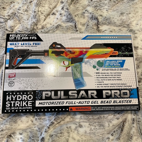 NEW ****HYDRO STRIKE PULSAR PRO**** motorized full auto gel bead blaster - Picture 1 of 4